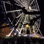 Ein Riesenrad in Düsseldorf.