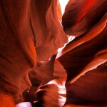 Antelope Canyon, ein faszinierender Slot Canyon in Arizona.