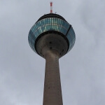 Der Aussichtsturm in Berlin, Deutschland.