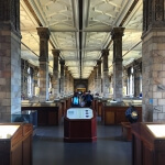Das Naturkundemuseum in Glasgow, Schottland.