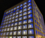 Das Gebäude, in dem sich die Stadtbibliothek Stuttgart befindet.